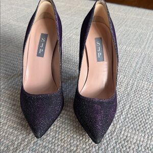SJP by Sarah Jessica Parker Sparkling Purple Heels
